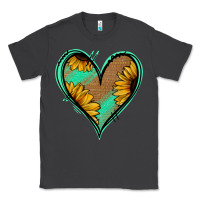 Smoke Sunflower Heart Classic Tee - Jasminsmagicworld