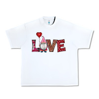 White valentine's day gnomes love Urban Heavy Tee - RanaPortraitStore