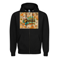 Black Pumpkin spice junkie Zipper Hoodie - RanaPortraitStore