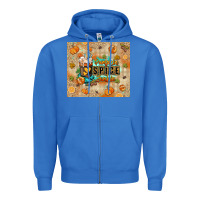 True Royal Pumpkin spice junkie Zipper Hoodie - RanaPortraitStore