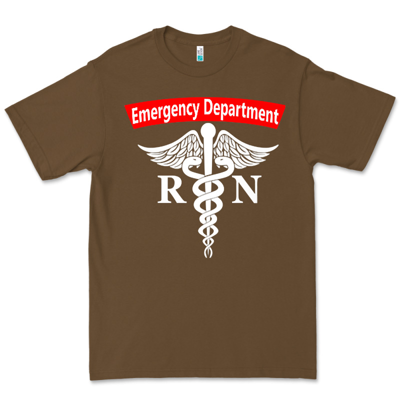 Emergency Department Nursing Er Registered Nurse Rn Caduceus Raglan Ba Premium Tee by linhVisuals | Teevron