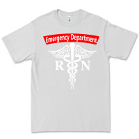 Dove Grey emergency department nursing er registered nurse rn caduceus raglan ba Premium Tee - linhVisuals