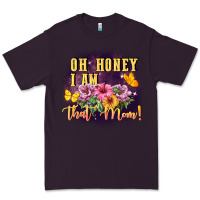 Plum Oh honey i am that mom Premium Tee - FaDigitalArtStudio