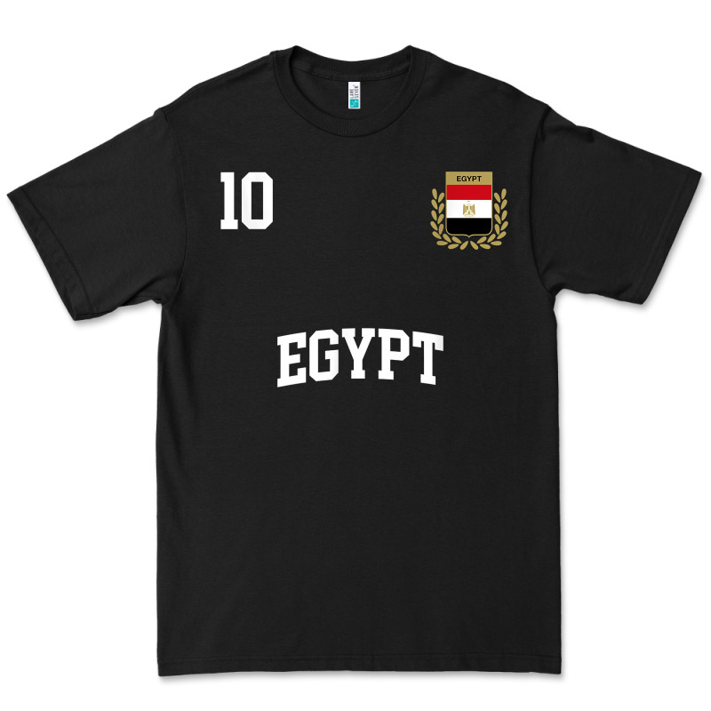 Egypt Team Sports Number 10 Soccer Egyptian Flag T Shirt Premium Tee by linhVisuals | Teevron