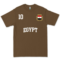 Cacao egypt team sports number 10 soccer egyptian flag t shirt Premium Tee - linhVisuals