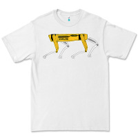 White dynamics robot dog spot for boston militaries t shirt Premium Tee - linhVisuals