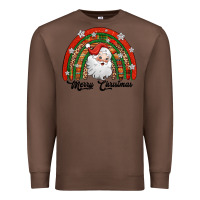 Chestnut merry christmas santa rainbow Premium Sweatshirt - Jasminsmagicworld