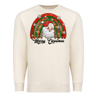 Sandshell merry christmas santa rainbow Premium Sweatshirt - Jasminsmagicworld