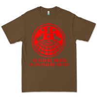 Cacao iww injury one is injury to all front and back red zip hoodie Premium Tee - linhVisuals