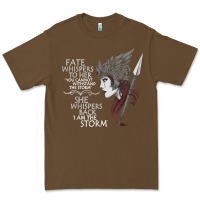 Cacao fate whispers to her you cannot withstand the storm t shirt Premium Tee - linhVisuals