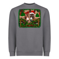 Storm christmas donkeys Heavyweight Sweatshirt - Jasminsmagicworld