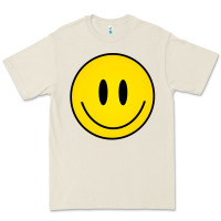 Bone retro happy vibe smiley face happy face graphic sweatshirt Premium Tee - linhVisuals