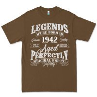 Cacao legends were born in 1942 year of birth birthday t shirt Premium Tee - linhVisuals