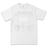 White legends were born in 1942 year of birth birthday t shirt Premium Tee - linhVisuals