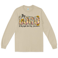 Mushroom the lord is my light and my salvation Long Sleeve Tee - CowhideDigitalArt