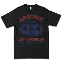 Black the engineers of 20th brigade t shirt Premium Tee - linhVisuals