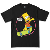 Black the simpsons bart simpson eat my shorts premium t shirt Premium Tee - linhVisuals