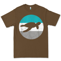 Cacao sea turtle retro gift for men or boys t shirt Premium Tee - linhVisuals