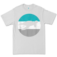 Dove Grey sea turtle retro gift for men or boys t shirt Premium Tee - linhVisuals