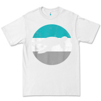 White sea turtle retro gift for men or boys t shirt Premium Tee - linhVisuals