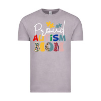 Vintage Zinc Proud Autism Mom Leopard Pattern Design Autism Awa Vintage Tee - CowhideDigitalArt