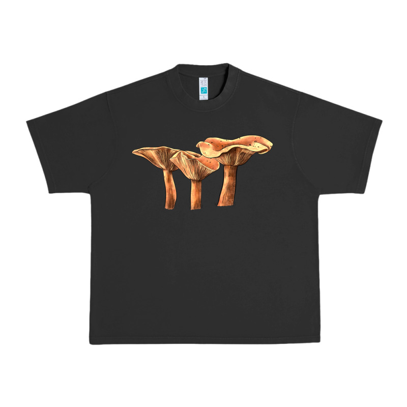 Lactarius Rufus Mushroom Illustrations Urban Heavy Tee by LillyAllenDesigns | Teevron