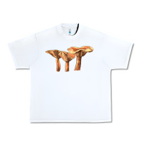 White Lactarius Rufus Mushroom Illustrations Urban Heavy Tee - LillyAllenDesigns