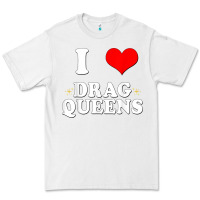 White i love drag queens  i heart drag queens t shirt Premium Tee - linhVisuals
