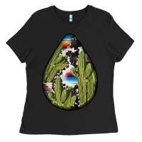 Black mexican teardrop  3 Ladies Tee - BundleAndBundleShop