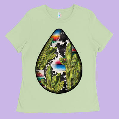 Mexican Teardrop  3 Ladies Tee Designed By Bundleandbundleshop