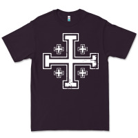 Crusader Cross Of Jerusalem Knights Templa Premium Tee | Teevron