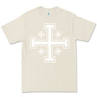 Bone crusader cross of jerusalem knights templa Premium Tee - linhVisuals