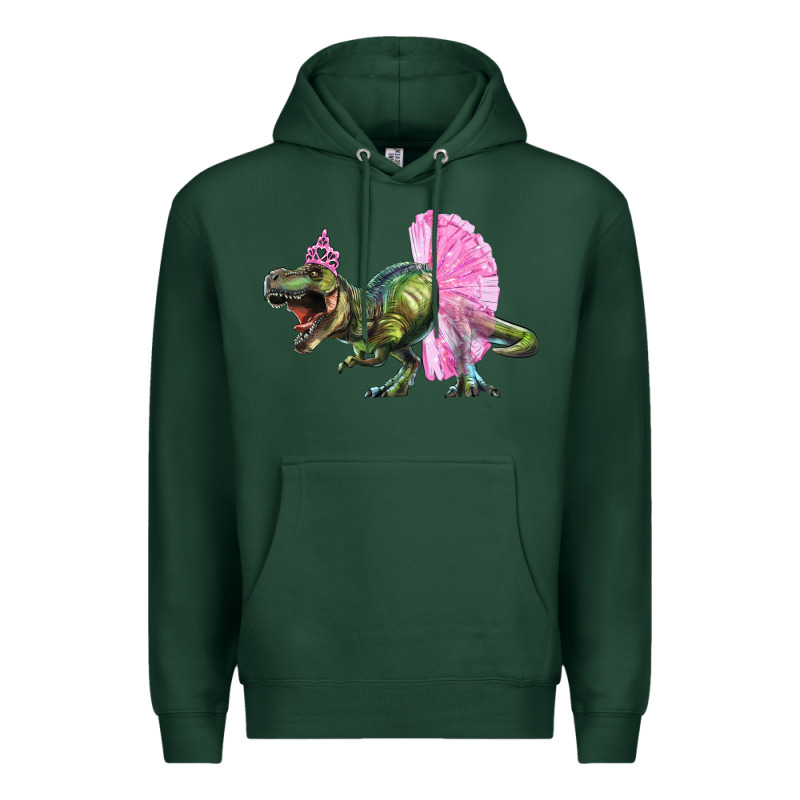 Balerina T Rex Dinosaur With Tutu Premium Hoodie by Artiststas | Teevron