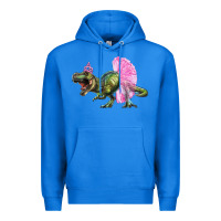 True Royal balerina t rex dinosaur with tutu Premium Hoodie - Artiststas