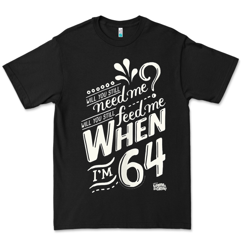 Lyrics By Lennon And Mccartney   When I'm 64 Tank Top Premium Tee by linhVisuals | Teevron