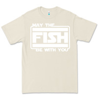 Bone May The Fish Be With You Fishing3 Premium Tee - linhVisuals