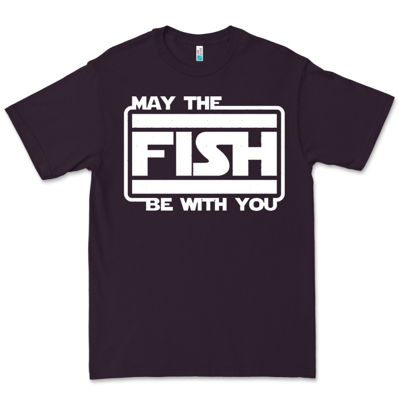 May The Fish Be With You Fishing3 Premium Tee by linhVisuals | Teevron