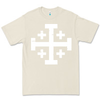 Bone crusader cross of jerusalem Premium Tee - linhVisuals