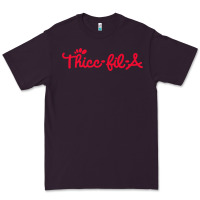 Plum women funny thicc thick fil a curvy women girlfriend premium t shirt Premium Tee - linhVisuals