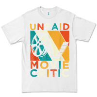 White unpaid movie critic shirt film cinema motion picture fan t shirt Premium Tee - linhVisuals