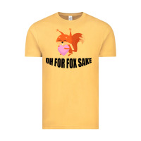 Vintage Mustard Oh, For Fox Sake Vintage Tee - Bettercallsaul