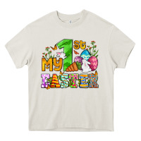 Cream Easter Day My first Easter with eggs and rabbits Heavy Core Tee - OliviaCreatesArt