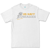 White us navy seabees we build, we fight us navy sweatshirt Premium Tee - linhVisuals