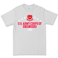 Dove Grey us army corps of engineers (usace) pullover hoodie Premium Tee - linhVisuals