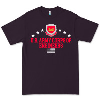 Plum us army corps of engineers (usace) pullover hoodie Premium Tee - linhVisuals