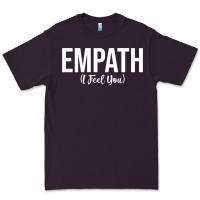 Plum empath i feel you gift for empathetic person empathy pullover hoodie Premium Tee - linhVisuals