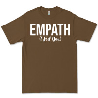 Cacao empath i feel you gift for empathetic person empathy pullover hoodie Premium Tee - linhVisuals