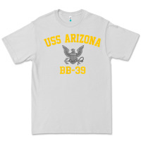 Dove Grey uss arizona bb 39 battleship t shirt Premium Tee - linhVisuals
