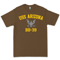 Cacao uss arizona bb 39 battleship t shirt Premium Tee - linhVisuals