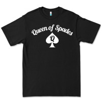Black queen of spades clothes for women   qos tee t shirt Premium Tee - linhVisuals
